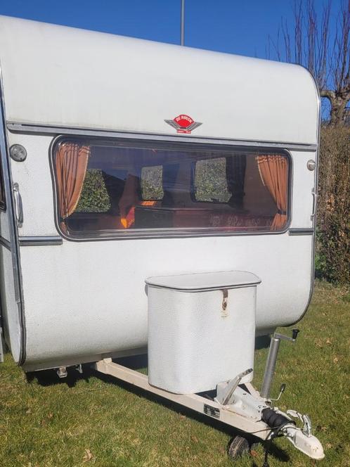De Roeck Loire, Caravans en Kamperen, Caravans, Particulier, tot en met 3, tot 500 kg, 2 aparte bedden, Lengtebed, tot 4 meter
