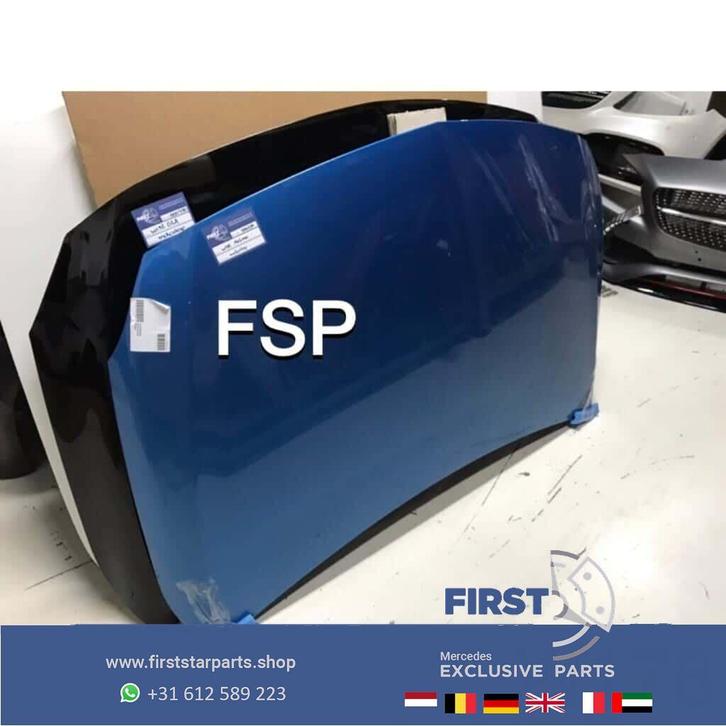 W176 motorkap blauw origineel Mercedes A Klasse 2012-2018 ni, Auto-onderdelen, Carrosserie, Motorkap, Mercedes-Benz, Voor, Gebruikt