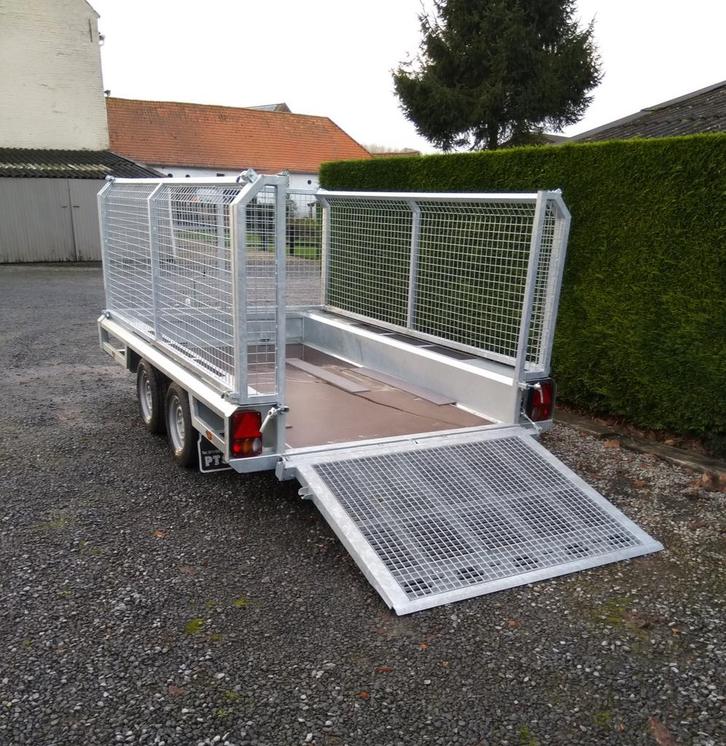 Machinetransporter 2,7t, Auto diversen, Aanhangers en Bagagewagens, Zo goed als nieuw, Ophalen