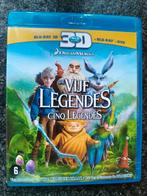 De Vijf Legendes : 3D bluray-bluray-dvd, Cd's en Dvd's, Ophalen of Verzenden, Zo goed als nieuw, Kinderen en Jeugd