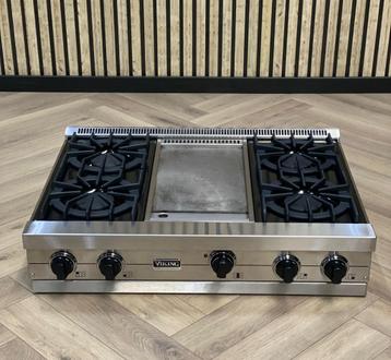 Luxe Viking Kookplaat 91CM + Grillplaat beschikbaar voor biedingen