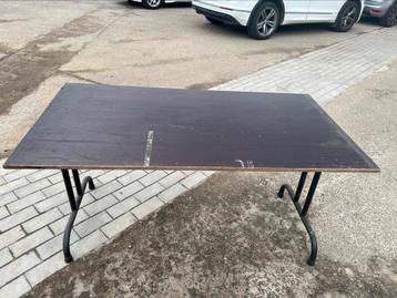 Tables pliantes en bois (17 pièces), Enlèvement, Utilisé, 75 cm ou plus, Rectangulaire
