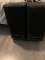 Luidsprekers Akai en Kenwood, Audio, Tv en Foto, Luidsprekerboxen, Gebruikt, 60 tot 120 watt, Front, Rear of Stereo speakers, Ophalen