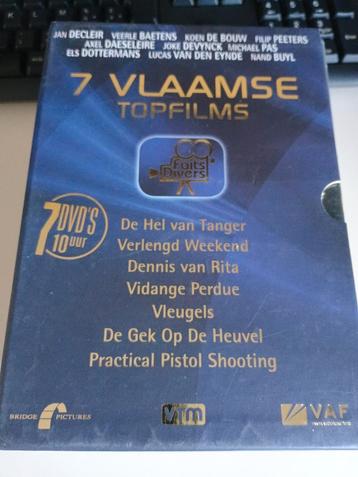 7 Vlaamse topfilms (7 DVD's)