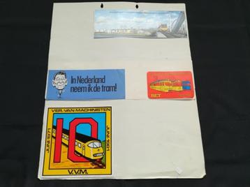 4 Stickers, Nederlandse Spoorwegen	468v