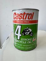 Castrol 4 Takt olie blik, Verzamelen, Ophalen of Verzenden, Gebruikt, Overige, Overige merken