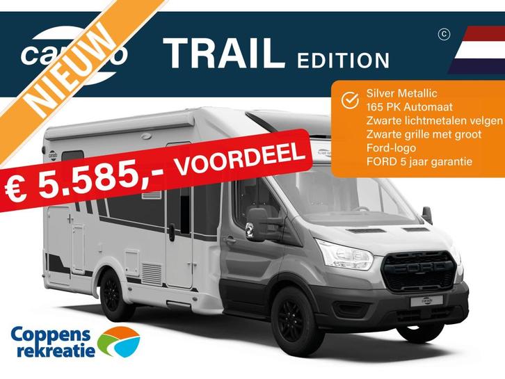 Carado T449 Edition 26 TRAIL automaat, Caravanes & Camping, Camping-cars, jusqu'à 2, Semi-intégral, Carado, Diesel, Automatique