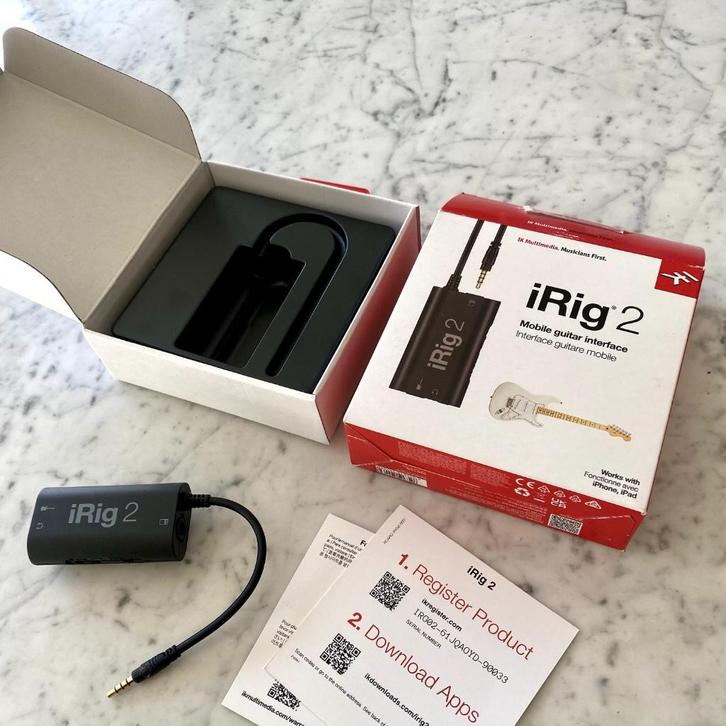 IK Multimedia iRig 2 – Mobile Guitar Interface, Muziek en Instrumenten, Effecten, Nieuw, Overige typen, Ophalen of Verzenden