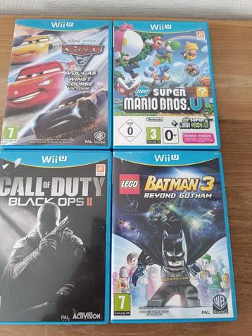 4 populaire WII U Games in zeer goede staat beschikbaar voor biedingen