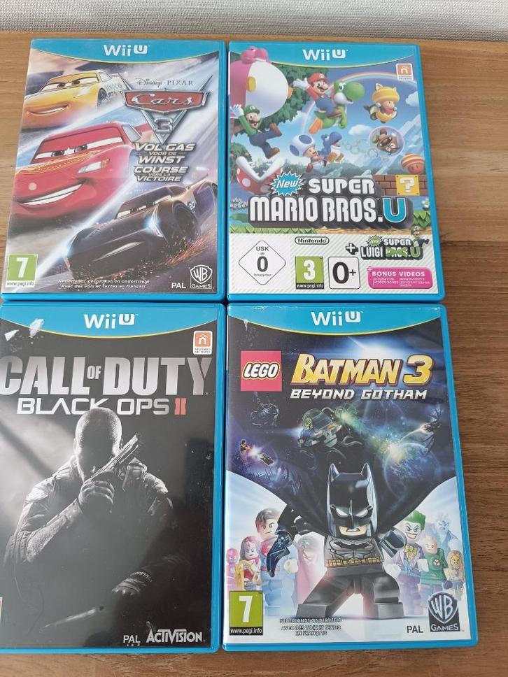 4 populaire WII U Games in zeer goede staat, Games en Spelcomputers, Games | Nintendo Wii U, Zo goed als nieuw, Avontuur en Actie