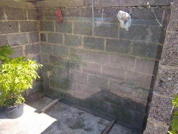 Douche glas beschikbaar voor biedingen