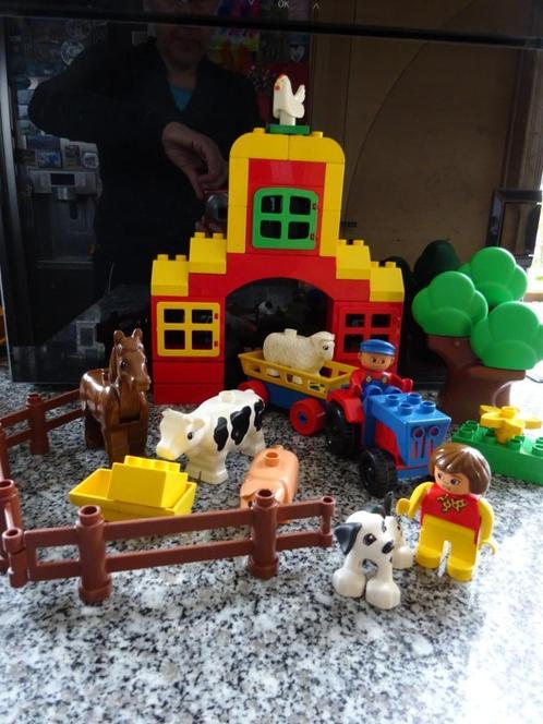 duplo, leuke boerderij met boer met tractor, vele dieren...., Kinderen en Baby's, Speelgoed | Duplo en Lego, Duplo, Ophalen of Verzenden