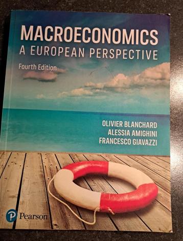 Boek Handelswetenschappen "Macroeconomics", Enlèvement, Utilisé