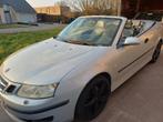 Mooie grijze Saab cabrio 93, Auto's, Saab, Zwart, Parkeersensor, Cabriolet, Leder