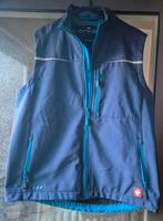 Bodywarmer Softshell Maat L Men, Ophalen of Verzenden, Zo goed als nieuw, Maat 52/54 (L), Blauw