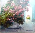 Pierre Michiels, tableau signé et encadré : Portugal, Antiquités & Art, Art | Peinture | Classique, Enlèvement ou Envoi