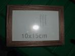 fotokadertje 10 x 15cm hout, Audio, Tv en Foto, Fotografie | Fotolijsten, Ophalen of Verzenden, Nieuw