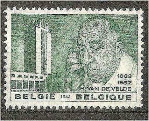 Belgie 1963 - Yvert/OBP 1270 - Henry Van de Velde (PF), Timbres & Monnaies, Timbres | Europe | Belgique, Non oblitéré, Envoi