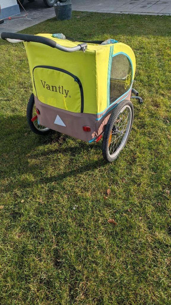 Vantly Fietskar & Wandelwagen (2-in-1), Vélos & Vélomoteurs, Accessoires vélo | Remorques, Utilisé, Remorque pour enfant, 20 à 40 kg