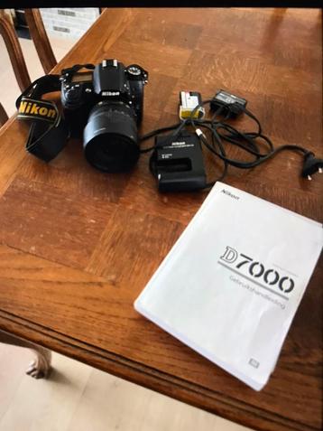 Nikon D7000, Audio, Tv en Foto, Fotocamera's Digitaal, Ophalen of Verzenden, Zo goed als nieuw