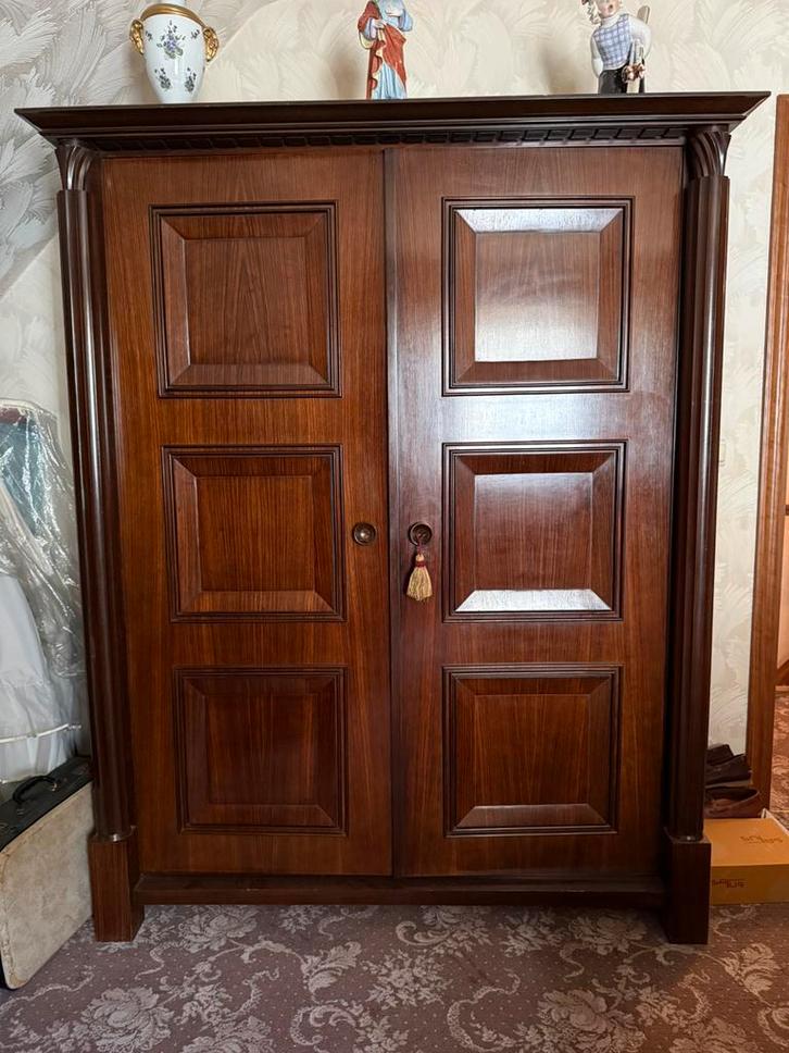 Vintage belle epoque kleding kast, Antiek en Kunst, Antiek | Meubels | Kasten, Ophalen