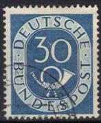 Duitsland Bundespost 1951-1952 - Yvert 18 - Posthoorn (ST), Postzegels en Munten, Verzenden, Gestempeld