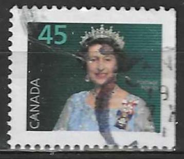 Canada 1995 - Yvert 1418a - Koningin Elisabeth - 45 c. (ST)