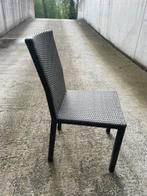 4 Wicker tuinstoelen, Ophalen, Zo goed als nieuw, Wicker