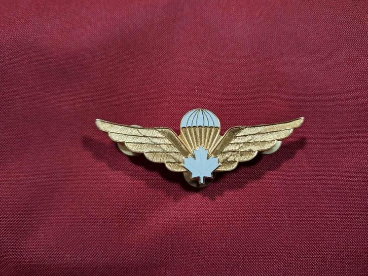 Canada Para jump Wing wit, Verzamelen, Militaria | Algemeen, Embleem of Badge, Ophalen of Verzenden