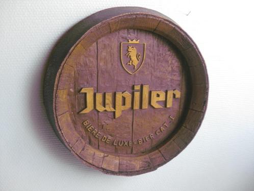 Reclamebord ' BIERVAT " - JUPILER RETRO, Collections, Marques de bière, Utilisé, Panneau, Plaque ou Plaquette publicitaire, Jupiler