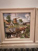 2  tegeltjes Royal Mosa, Antiek en Kunst, Ophalen of Verzenden