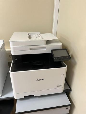 2286. Canon MF742Cdw laserprinter / print rode streep beschikbaar voor biedingen