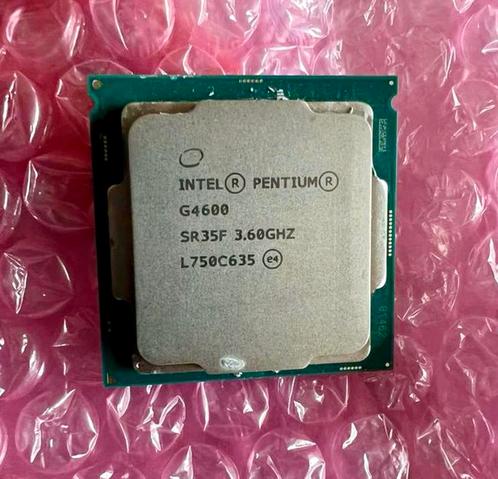 Processeur Intel Pentium G4600 à 3,60 sockets LGA1151 SR35F, Informatique & Logiciels, Processeurs, Comme neuf, 3 à 4 Ghz, Enlèvement ou Envoi