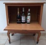 Vintage bar   op wielen - opklapbaar met een laden, Ophalen, Gebruikt