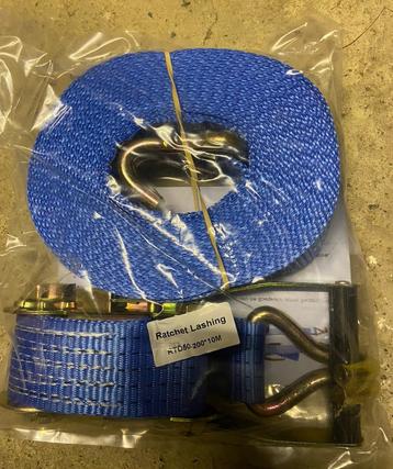 Spanriem vrachtwagen blauw incl conformiteitscertificaat beschikbaar voor biedingen