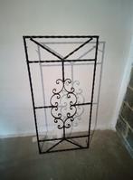 Grille de porte en fer forgé noir, Bricolage & Construction, Enlèvement, Utilisé, Fer