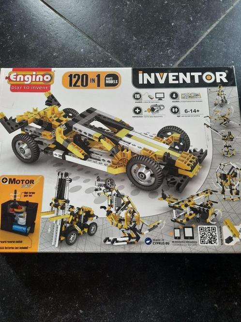 Bouwset - Inventor Engino - 120 in 1, Kinderen en Baby's, Speelgoed | Educatief en Creatief, Zo goed als nieuw, Bouwen, Ophalen