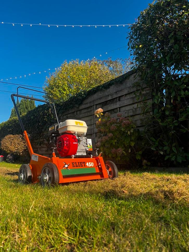 Verticuteer machine te huur / met bediening, Tuin en Terras, Verticuteermachines, Nieuw, Ophalen