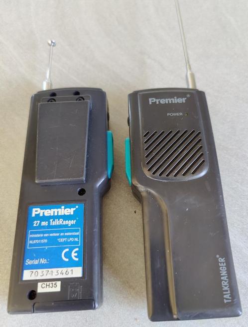 set walkie-talkies, Telecommunicatie, Portofoons en Walkie-talkies, Gebruikt, Portofoon of Walkie-talkie, 2 to 5 km, Met broekklem