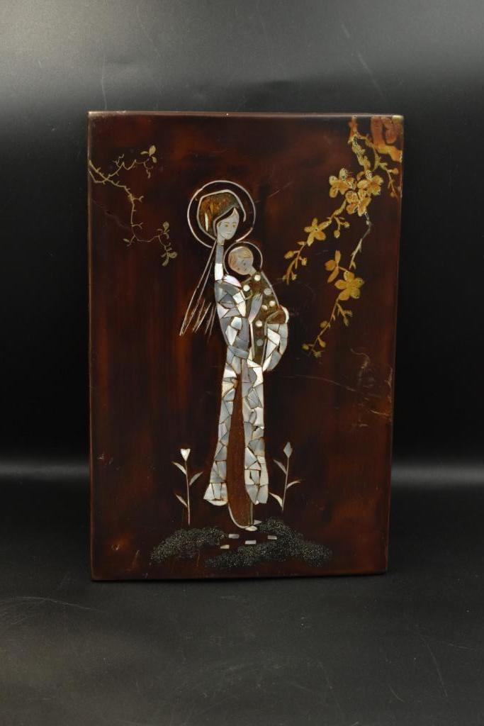 Chinese marquetterietafel, Antiek en Kunst, Kunst | Niet-Westerse kunst, Ophalen of Verzenden