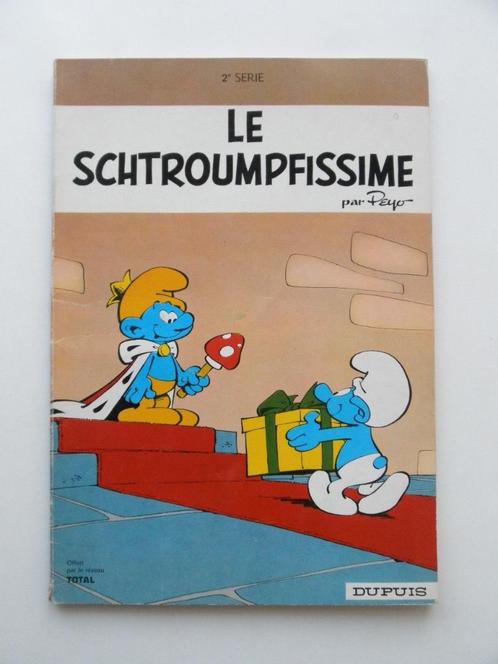 1972 Les Schtroumpfs Le schtroumpfissime - USA Veterans WW1, Livres, BD, Utilisé, Une BD, Enlèvement ou Envoi