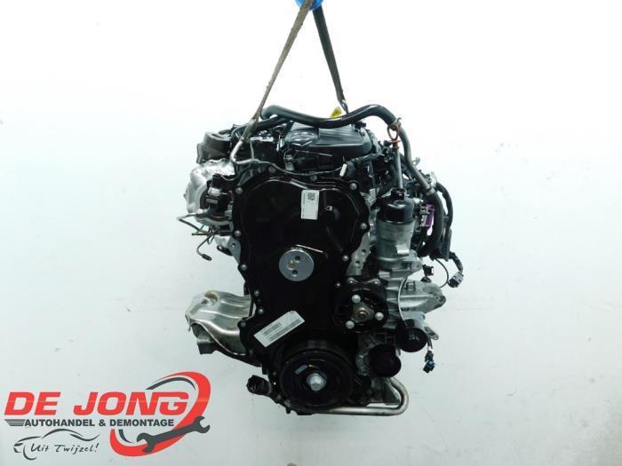 Motor van een Mercedes C-Klasse, Auto-onderdelen, Motor en Toebehoren, Mercedes-Benz, Gebruikt, 3 maanden garantie, Ophalen of Verzenden