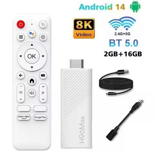 2025 4K mediaplayer, wifi 6, super snel, Audio, Tv en Foto, Mediaspelers, Nieuw, Minder dan 500 GB, HDMI, USB 2.0, Optische audio