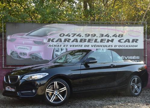 BMW Serie 2 218 Cabrio Sport NEUF NAV SENS AR SIEGE CHAUF 16, Auto's, BMW, Bedrijf, Te koop, 2 Reeks, ABS, Airbags, Airconditioning