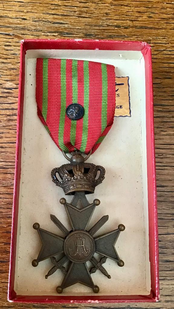 Croix de guerre belge, Collections, Objets militaires | Général, Armée de terre, Enlèvement ou Envoi