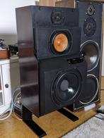B&W DM6 vs1, Front, Rear of Stereo speakers, Gebruikt, Bowers & Wilkins (B&W), 120 watt of meer