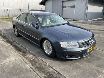 Youngtimer Audi, A8 D3 4.2 Quattro, blauw bouwjaar 2002 beschikbaar voor biedingen