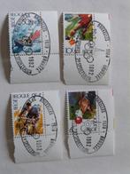 België gestempeld nr. 2039/42 (1ste dagstempel), Ophalen of Verzenden, Postfris, 1e dag stempel, Gestempeld