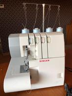 Singer Overlock machine met garen, Hobby & Loisirs créatifs, Enlèvement, Comme neuf, Surjeteuse, Singer