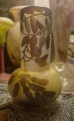 Prachtige Emile Gallé vaas „met glycines”, Antiek en Kunst, Ophalen of Verzenden